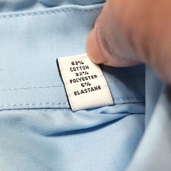 Calvin Klein Men's Slim Fit Stretch Flex Collar Button Front Dress Shirt - Picture 9 of 10